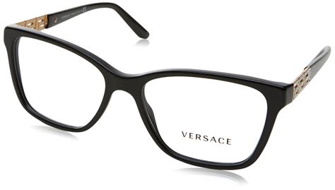 versace black eyeglasses|real versace glasses.